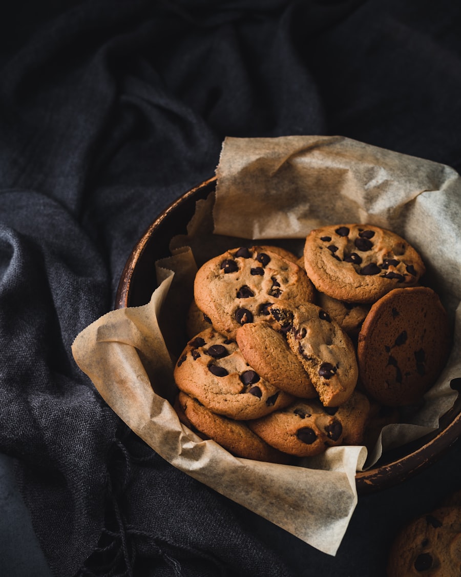 Fresh-baked cookies
